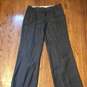 Loft NWT Sz 8 wide leg Dark Blue